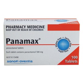 Panamax 500mg 100 Tablets (S3) ( Limit of ONE per Order)