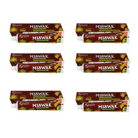 SWEET SUNNAH BLACK SEED, YOURS TO DISCOVER Pack of 4- Organic Miswak Moringa 10 in 1- Clove, Propolis, Myrrh, Black Seed, Fennel Seed, Babool, Cinnamon, Licorice Toothpaste Fluoride Free 7.05 oz