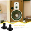 CAXUSD 2pcs Speaker Bracket Support Stand Aluminum Alloy Base for