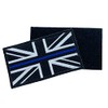 Badge Union Jack Thin Blue Line Union Jack Embroidered Patch-Hook