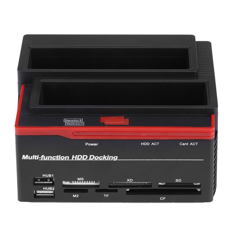 Dual Bay 2.5"/3.5" SATA & IDE HDD Enclosure Docking Dock