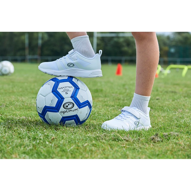 Optimum Classico All-Weather Football Ball - Stylish, Soft-Touch PVC, Even