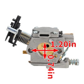 partszen Wte-12a 580803901 Carburetor for Husqvarna 545RXT 545FXT 545RX 545FX 345FR Brushcutter with Fuel Air Filter Spark Plug