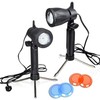 EMART Photography Lighting, 2 Packs Studio Light 5500K LED Continuous