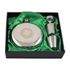 Irish Luck 10 Ounce Round Flask Gift Set-Great Ireland Themed