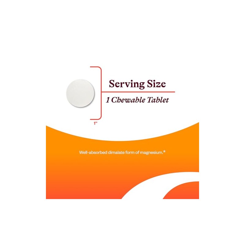 Seeking Health Active Magnesium Chewable 100 Magnesium Chewable Tablets Chewable
