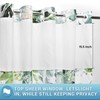 WITHLOC No Hook Shower Curtain with Snap in Liner -