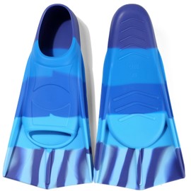 Azuunye Kids Swim Fins,Kids Flippers Youth Swimming Fins for Lap Swimming Training for Children Girls Boys XS