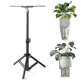 AZEAM Adjustable Planter Riser for Pots, Pot Inserts for Planters, Planter Fillers for Large Flower Pots, Height Plant Lifter Stand for Tall Outdoor Indoor Plants with 13"- 24" Rise and 4"- 12" Top