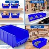26 x Stacking Boxes Blue Size 3 (W x D