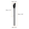 sourcing map Forstner Drill Bit 12mm (15/32") K30/C1 Tungsten Carbide