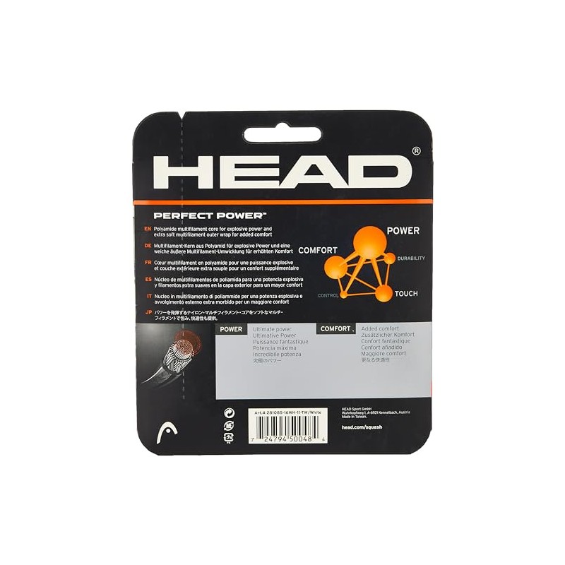 Head Perfect Power 17/1.20 mm Squash 110 m Reel –