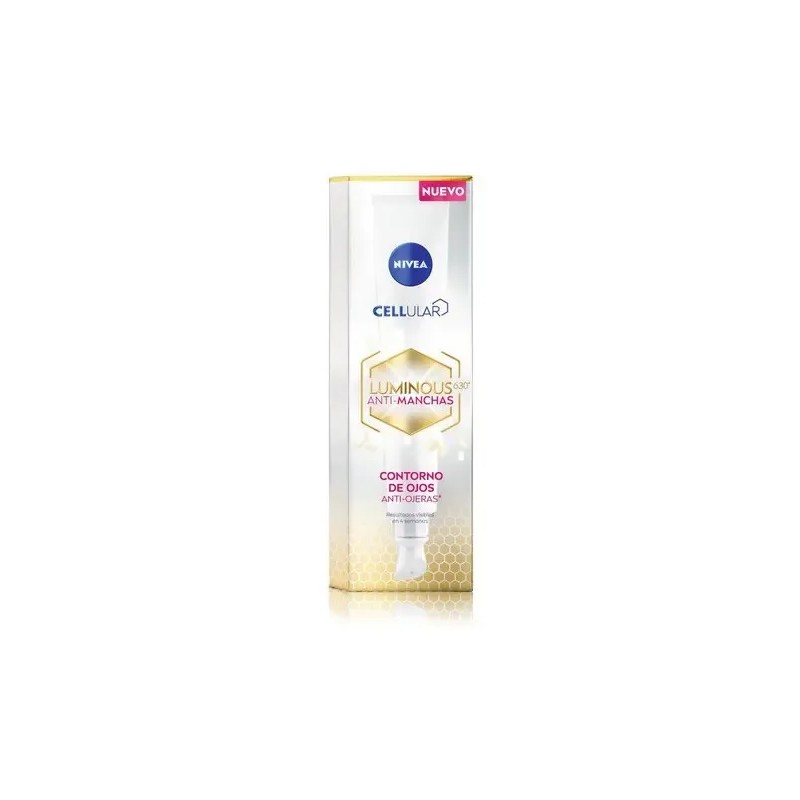 Contorno de Ojos Nivea Cellular Luminous Anti-Ojeras y Antimanchas