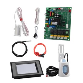 Blue Touch Screen ice Makers Control Board Fit for Most Commercial Ice Machines, Industrial Ice Machine Control Card kit Fit for Vevor/Cotlin/Coolski Split Ice Machines