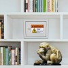 Plugsharge Heavy-Duty In-Wall Safe with Key Lock for Secure Storage,