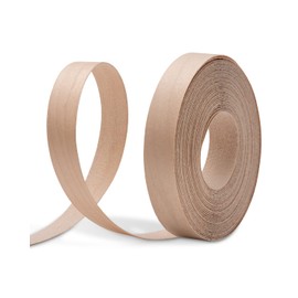 FAKILO Maple Edge Banding, 3/4” X 25ft Roll Real Maple Wood Veneer Edging, Flexible Pre-glued Plywood Edge Banding Strips with Strong Hot Melt Adhesive Iron-on Edgebanding for Furniture Restoration