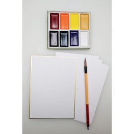 Yasutomo Gansai y Shikishi Kit, suministros para artes y manualidades