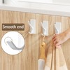 Josmimic Self Adhesive Towel Hooks: Extra Strong 13LB, Stainless Hook