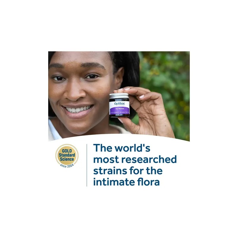 Suplemento Optibac Probióticosprebióticos De Intimate Flora For Women De 30