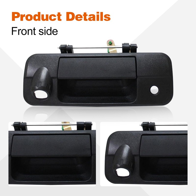 Perfit Liner Tailgate Handle Latch - with Keyhole & Camera