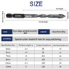 Upgraded Serrated Masonry Drill Bit, Concrete Drill Bit Set, Four