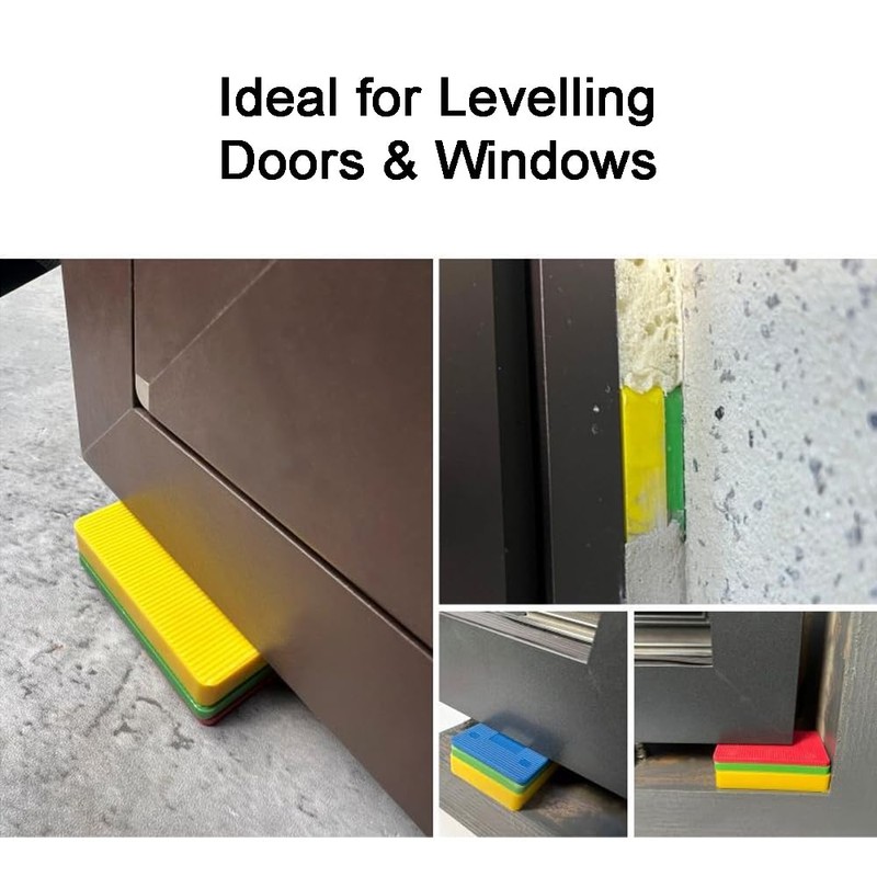 DBOO 28mm x 100mm Flat Plastic Glazing Packers 60 Pcs