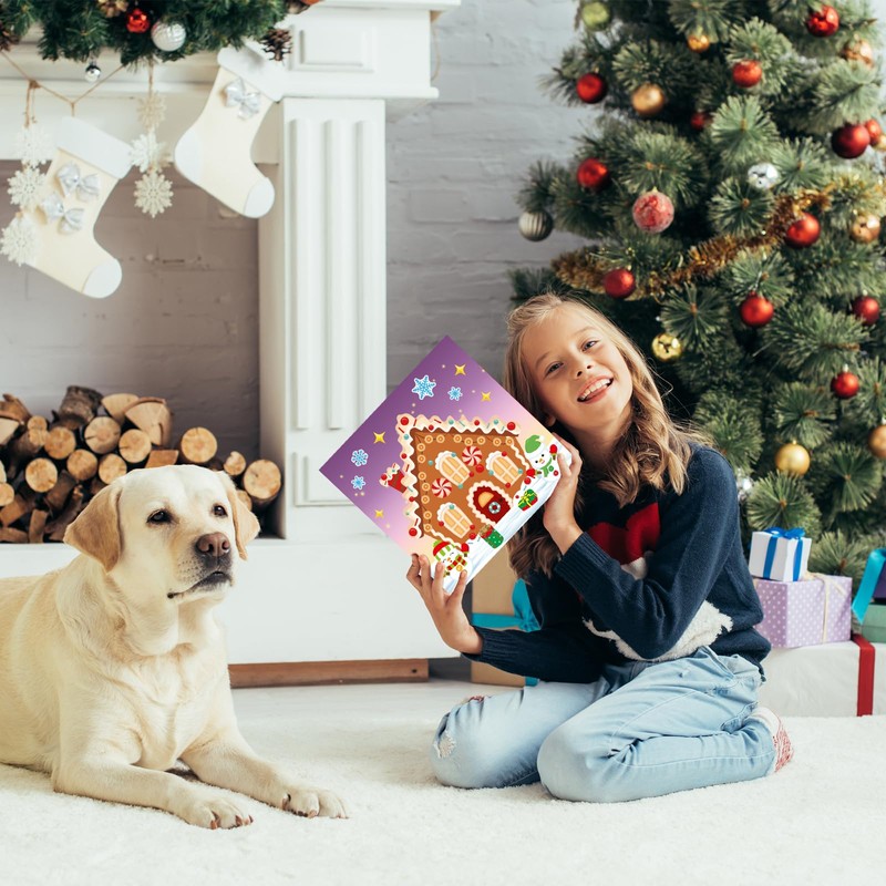 Make A Gingerbread House Stickers Christmas Stickers for Kids Holiday