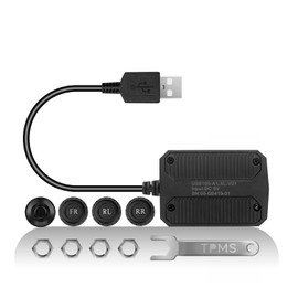 ATOTOZONE AC-UTP1 USB TPMS External Sensor, Tire Pressure Monitoring System, Waterproof for A5, A6, S8, P9, X10, V10, P10 Series, NOT Compatible with F7, P5, P8 Series