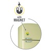 Vin Bouquet Emoticon Emoticon Faces Bottle Opener with Magnet, Yellow,