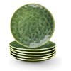 Ceramic Round Dessert Salad Plates - 8 Inch, Set of