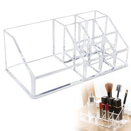 Cosmetic Organiser, Acrylic Makeup Organiser, Without Drawers, Dressing Table Accessories, Storage Box, Cosmetics, Skincare Organiser, Makeup Box for Dressing Table, Bedroom, Bathroom