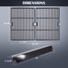 Hiorucet Grill Grates & Heat Plates for Charbroil Commercial Series