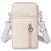 HINH 4-way Smartphone Pouch with Heart Charm Shoulder Bag Women's