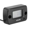 Engine Hour Meter Digital LCD Display Gauge Vibration Activated Waterproof