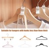 Clothes Hangers Space Saving, Pack of 60 Clothes Hangers Hook