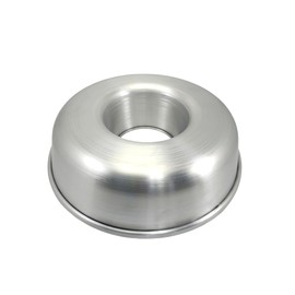 FAVOR BEAUTY Molde para Rosca de Aluminio o Acero, Estilo Decorativo, Color Plateado, Ideal para Pastel y Repostería, Lavado a Mano