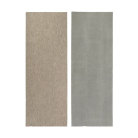 Homeroots 2" X 8" Grey Non Slip Runner Rug Pad