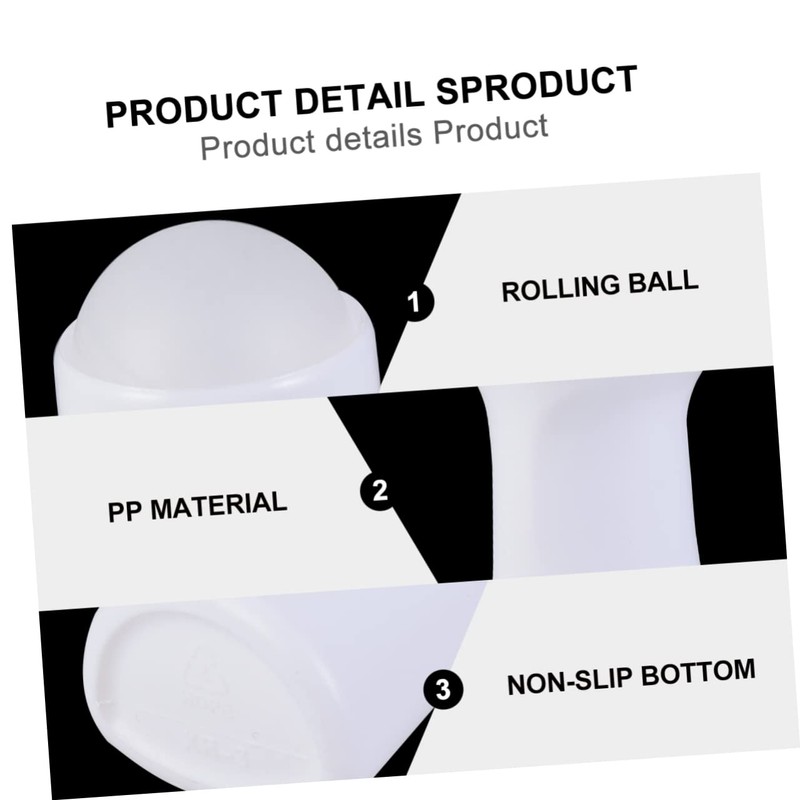 Healvian 10pcs Plastic Roll Bottles for Aromatherapy Oils Leak Resistant