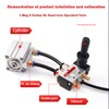 RIH 5 Way 2 Postion Air Hand Lever Operated Valve