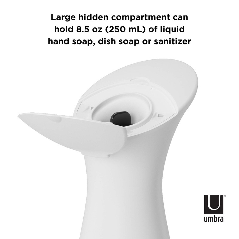 Umbra OTTO 21016793910 Auto Soap Dispenser, Wall Mounted, Automatic Sensor