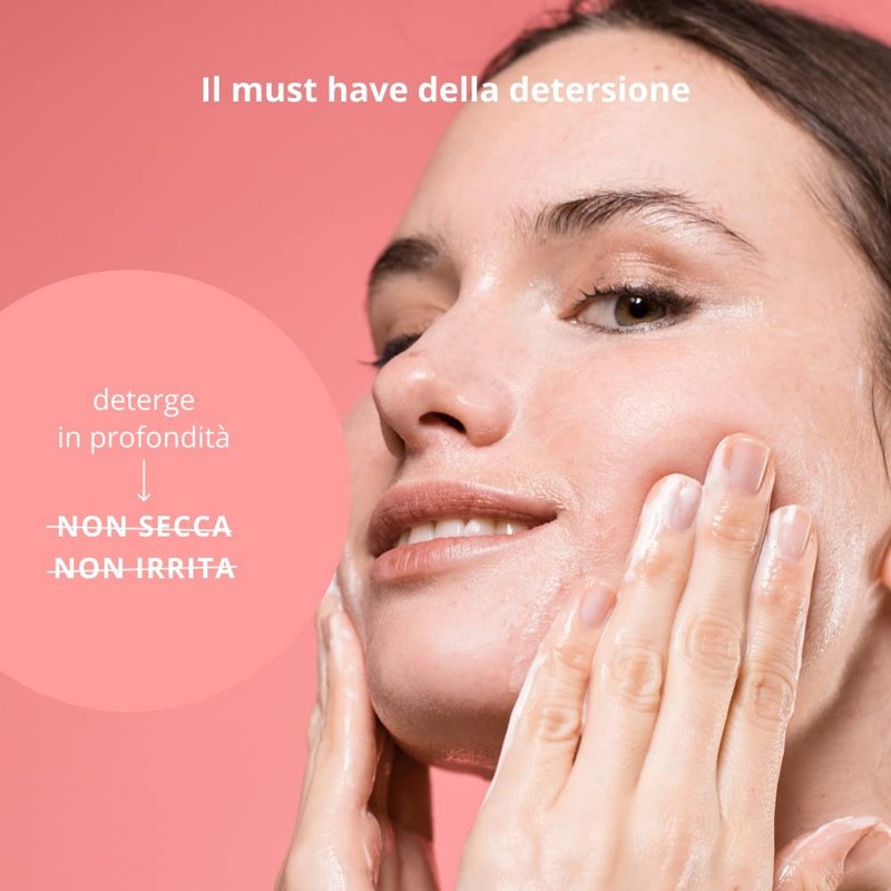 Mild Facial Cleanser 99.9% Natural Rose Quartz Facial Cleanser (100