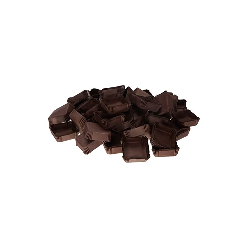 Decora 800 Pieces Big Square Baking Cup, 60 x 60