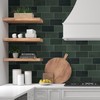 SUNWINGS 100-Sheet Subway Peel and Stick Backsplash Tile, 6" x