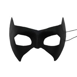WINBOB Bat Eye Mask Costume - Black Bat Face Masks Dress Up Costume Accessories for Adults and Kids