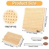 Granny Square Tensioner Blocking Board 19.5 x 19.5 cm, Wooden