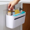 YouCopia DoorStash™ Dishwasher Pod Holder with Lid, Hanging Storage Container