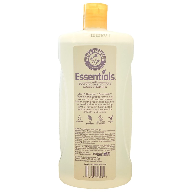 Arm & Hammer Essentials Liquid Hand Soap Refill Lavender Vanilla