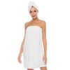 Rosyline Towel Robe for Women With Hair Drying Towel Bath