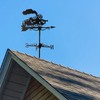 Garden Weathervane Roof Outdoor Metal Wind Vane Decoration for Yard