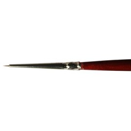 Round Brush LifeColor Pure red sable 000